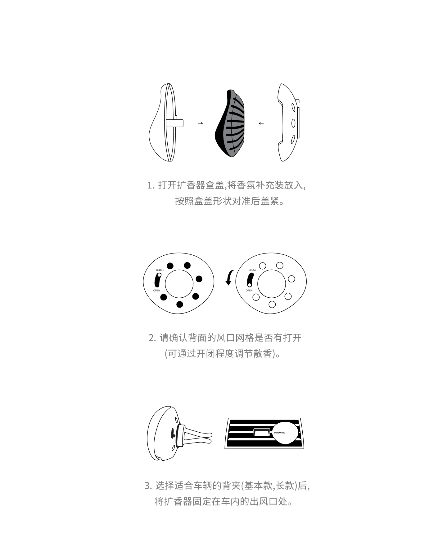 TAMBURINS 车载香氛 莉莉可可 - 8g | TAMBURINS / null